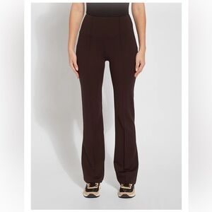 Lysse Dark Brown Boot Cut Pants